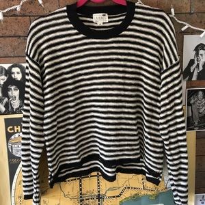 PacSun Lightweight B&W striped sweater