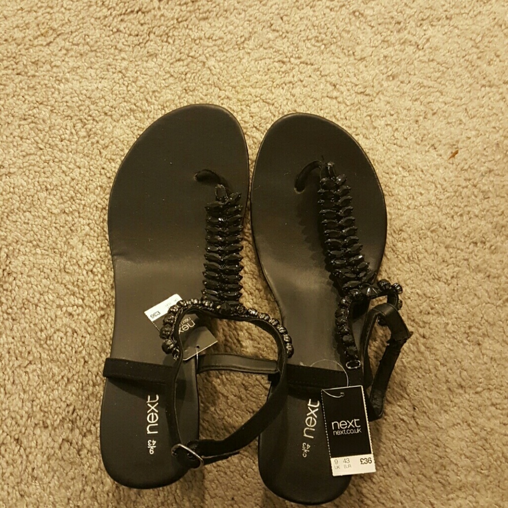 Brand New Stone Accented Sandals