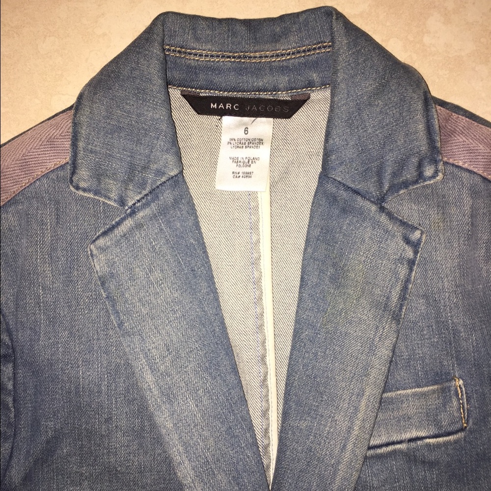 Marc Jacobs Denim Blazer