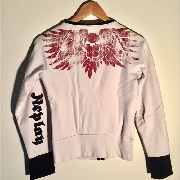 Replay Zip Up Sweater - Picture 2 of 3