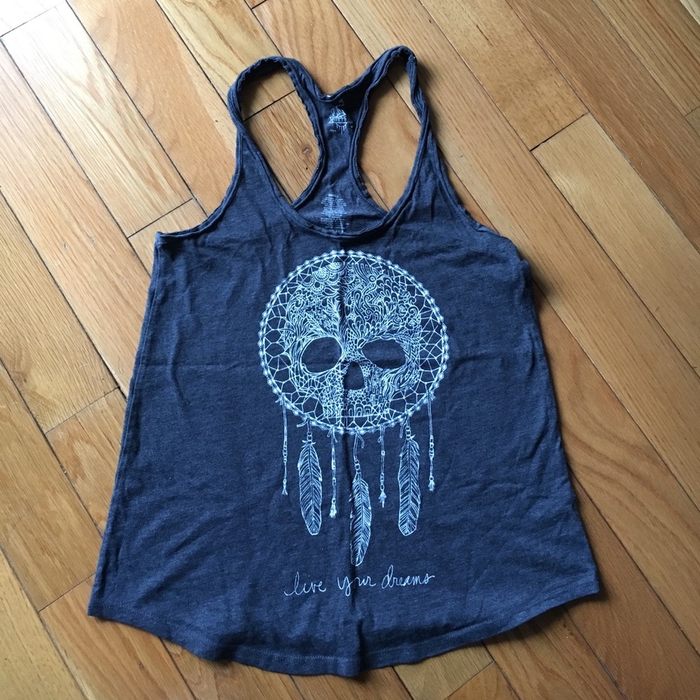 Zumiez Skull Dreamcatcher Tank Top