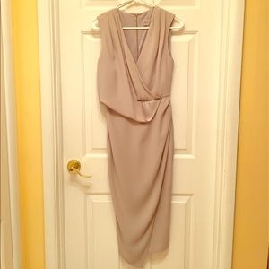 ASOS Wrap Drape Midi Dress