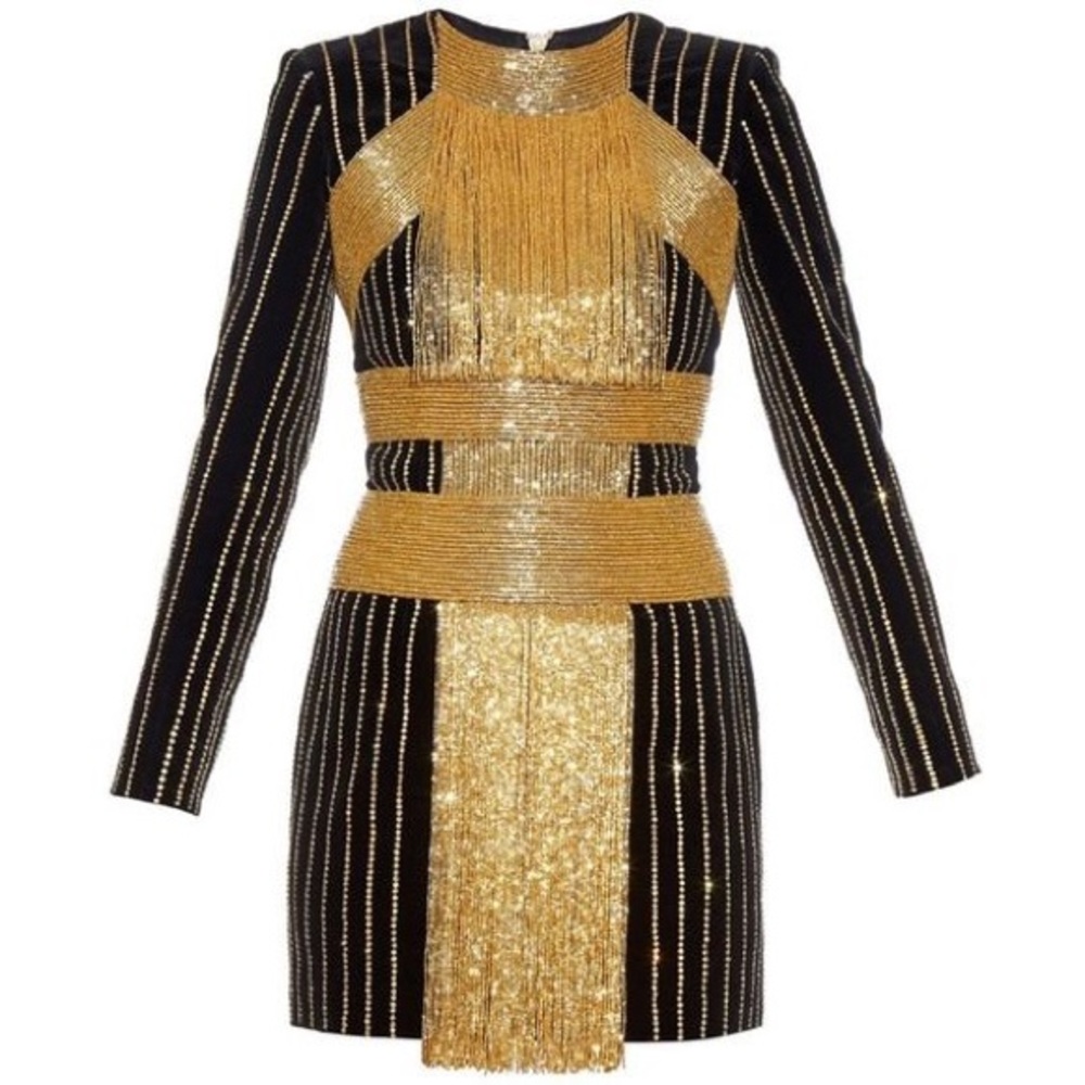 BALMAIN DRESS SIZE 42 $8950.00