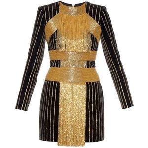 BALMAIN DRESS SIZE 42 $8950.00