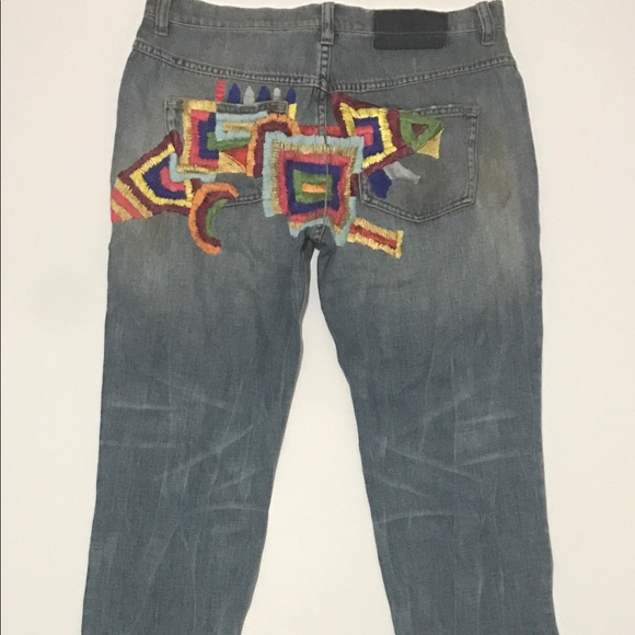 FREE PEOPLE Daybreak Embroidered Jeans - Picture 3 of 4