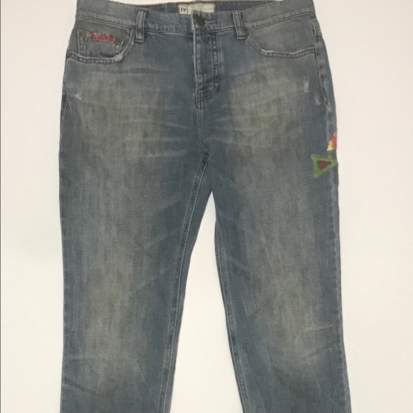 FREE PEOPLE Daybreak Embroidered Jeans - Picture 4 of 4