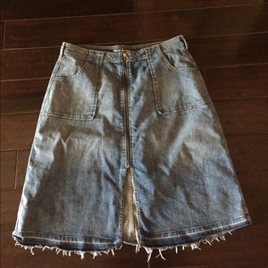 Jean skirt