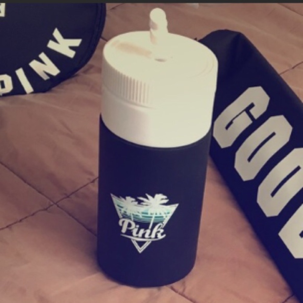 Pink Sports Bottle