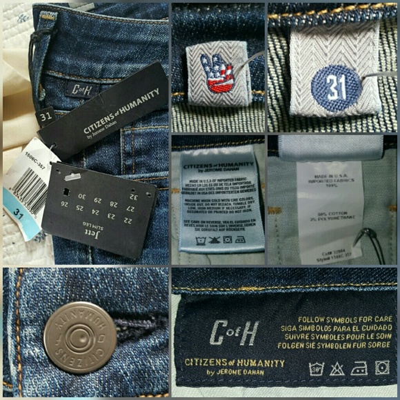 💣SOLD💥🌈 COH Citizens of Humanity JET jeans Patina ARCHIVED - Picture 8 of 8