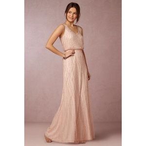 BHLDN- Brooklyn dress in BLUSH; size 2