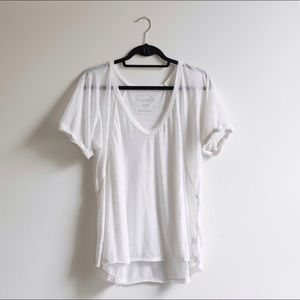 Free People oversized tee.