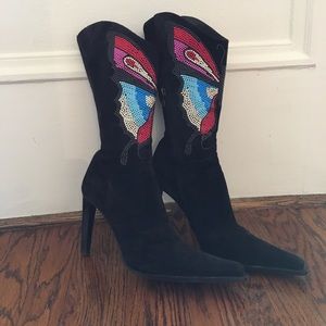 La Silla Italian butterfly boots.