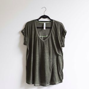 Free People oversized tee.