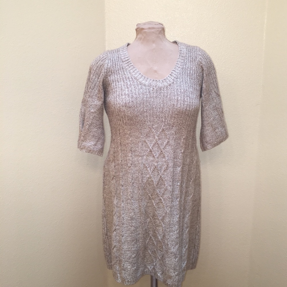Knitted wool dress