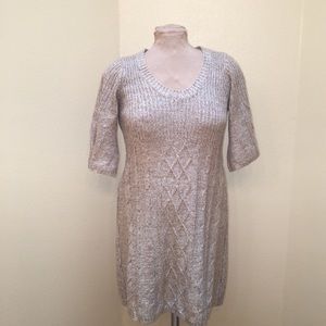 Knitted wool dress