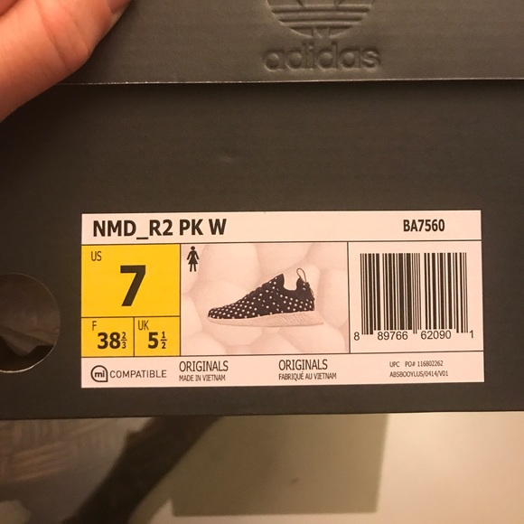 🎉SOLD ON EBAY 🎉NIB Adidas NMD R1 Collegiate - Picture 8 of 8