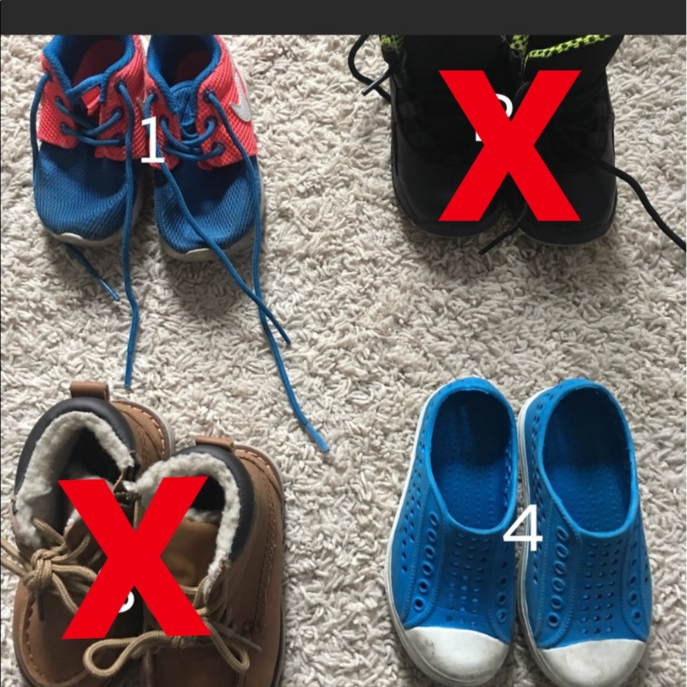 Selection of Size 6 Toddler Boy Shoes