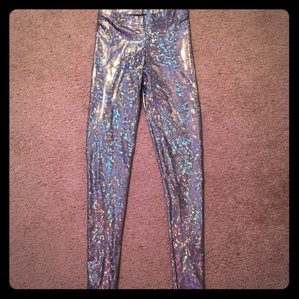 Shattered crystal leggings.