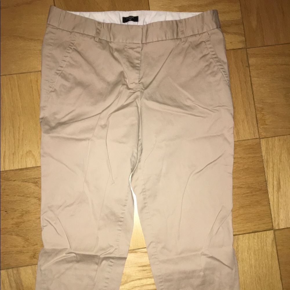 J. Crew Capris City Fit Khaki pants! Size 10