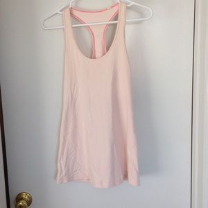 Lululemon 'cool racer back' light pink