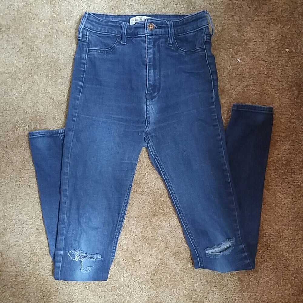 High Waisted Hollister Jeans