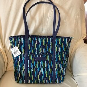 Vera Bradley Small Trimmed Vera Purse