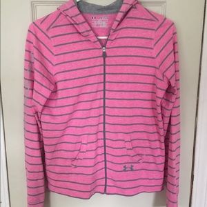 Under armour zip up hoodie