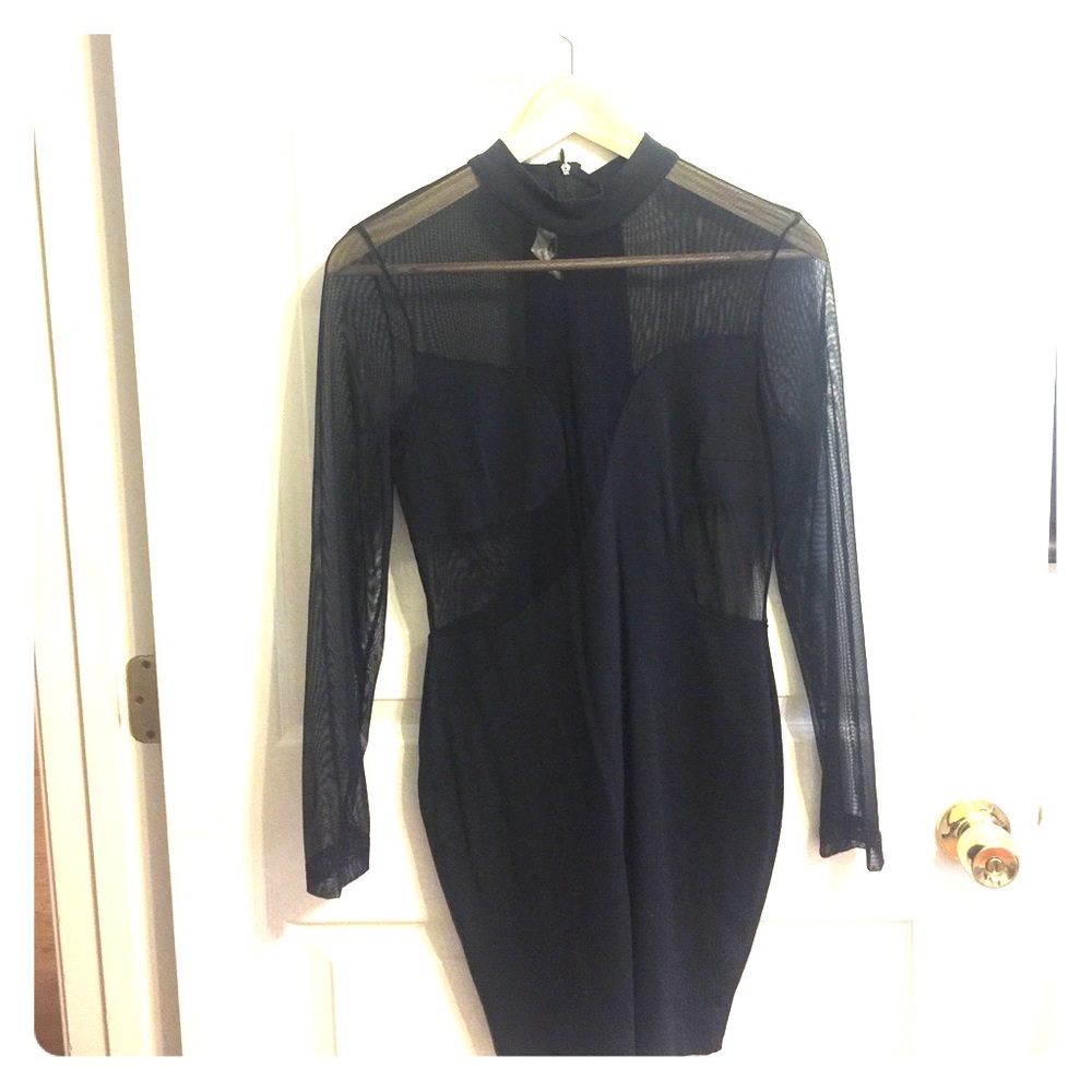 Black formal dress
