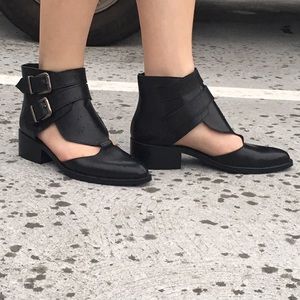 TopShop Cutout Booties