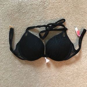 Victoria's Secret Black Bikini Top