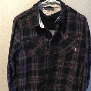 Vans flannel shirt
