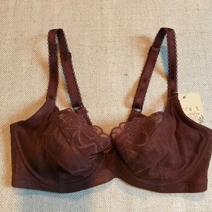 Parfait by Affinitas brown lace bra 30 D