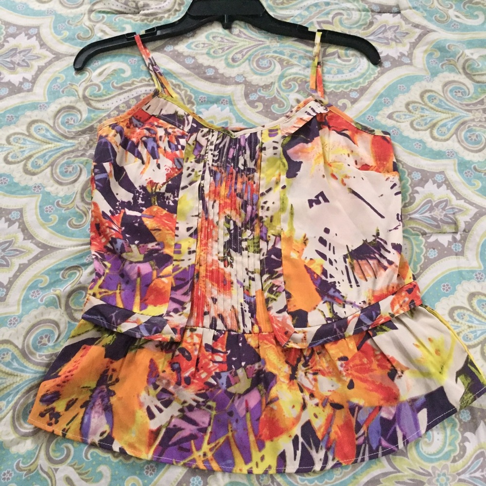 Adorable Floral Camisole Shirt