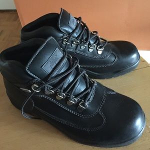 Black Timberland boots