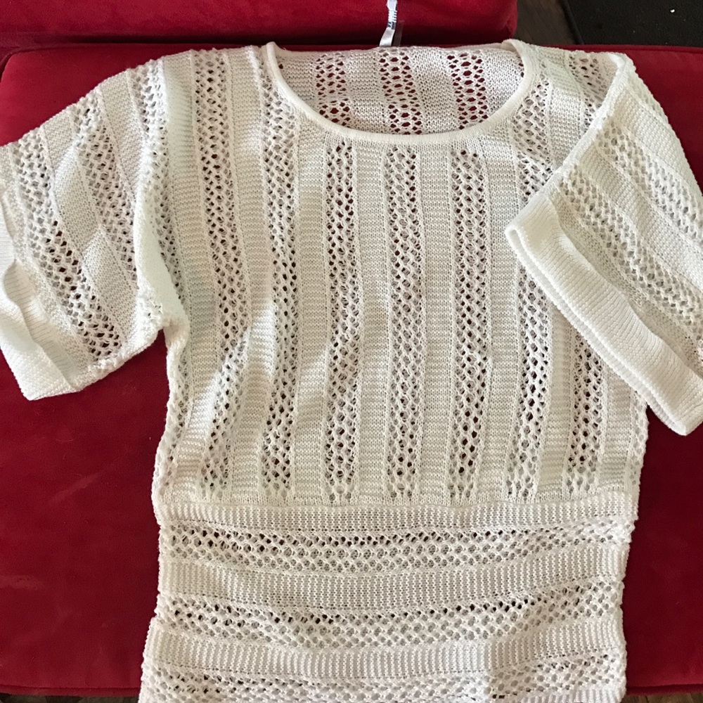 Never worn white sweater