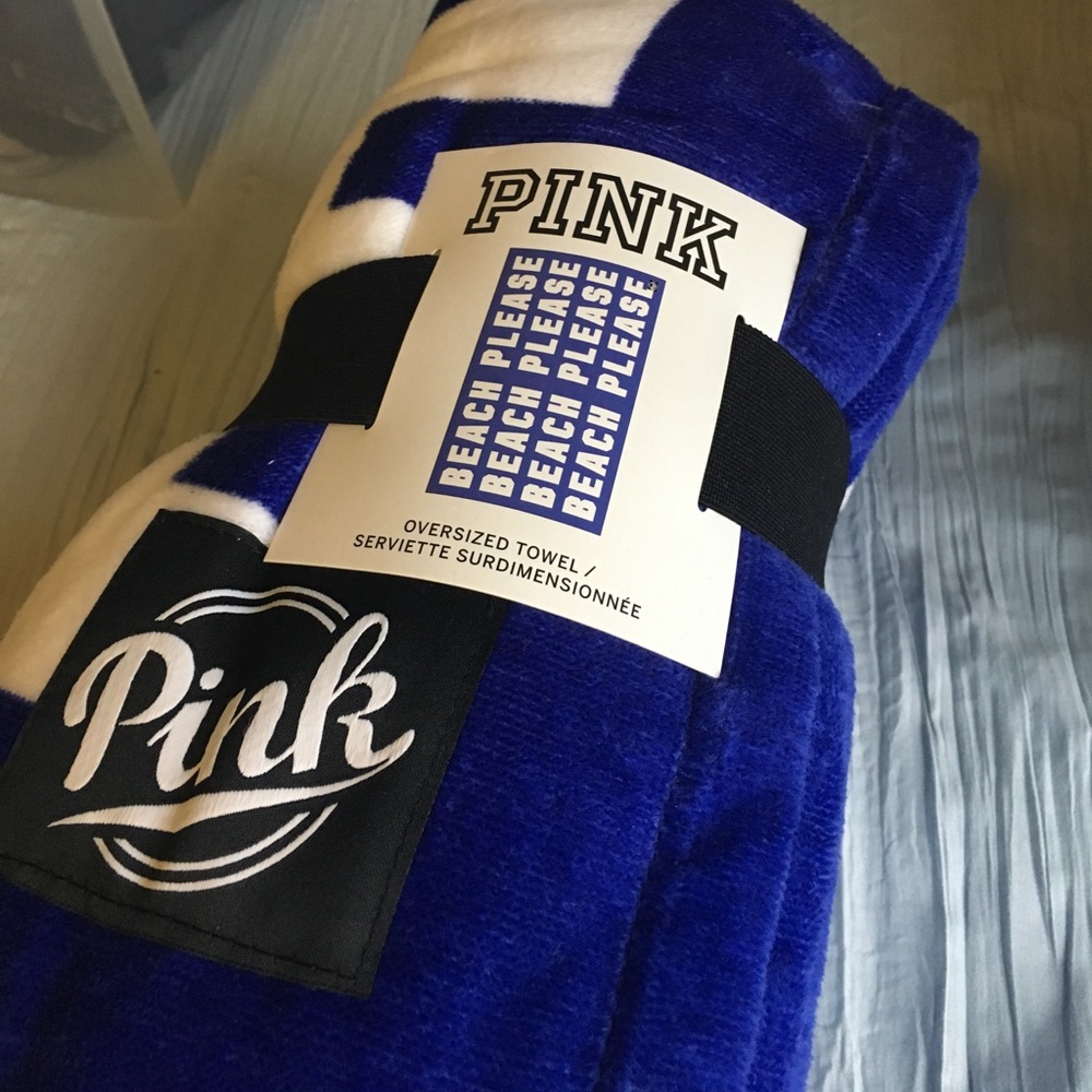 PINK beach towel
