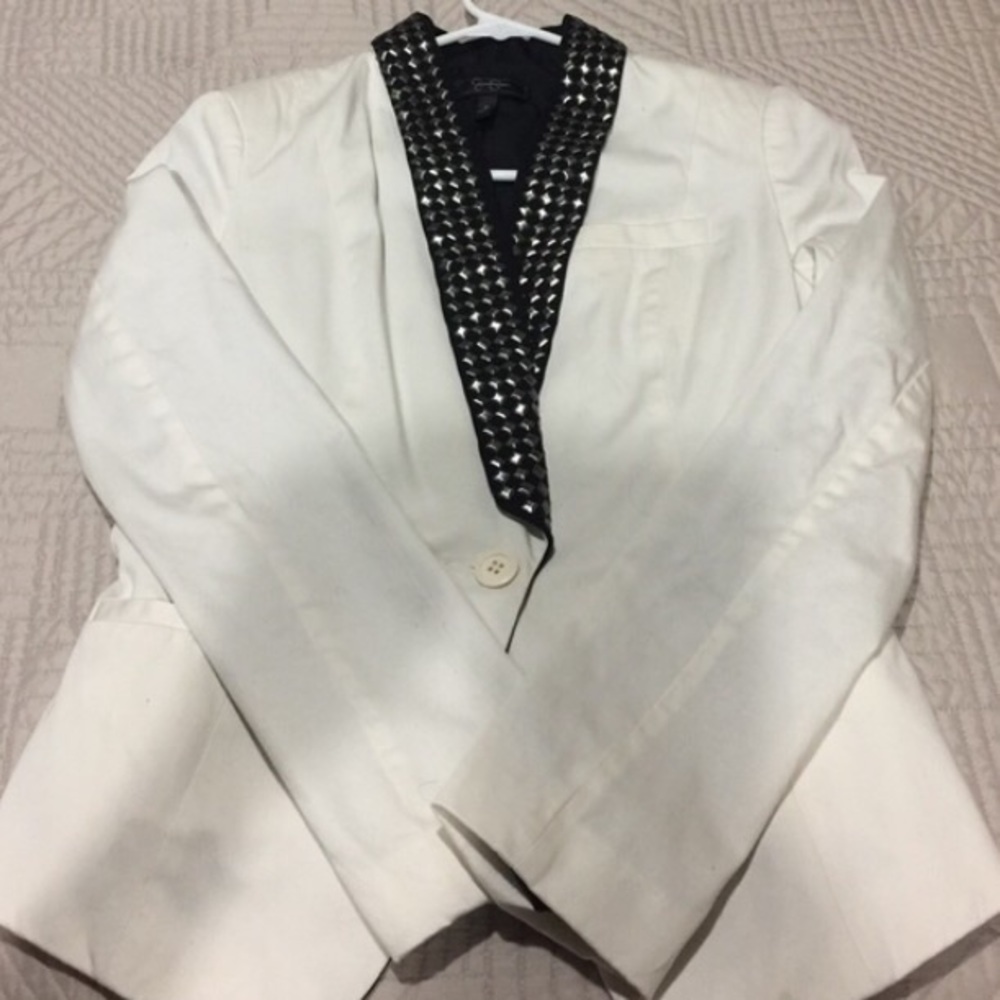 Jessica Simpson studded blazzer