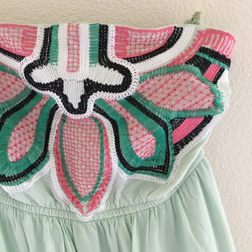 Mint Maxi Tube Top Dress 🍭