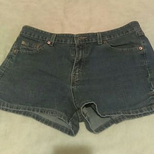 Levi's Jr Girls Jean Shorts Sz 13-$7!
