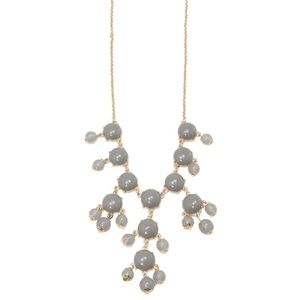 Gray Bubble Necklace