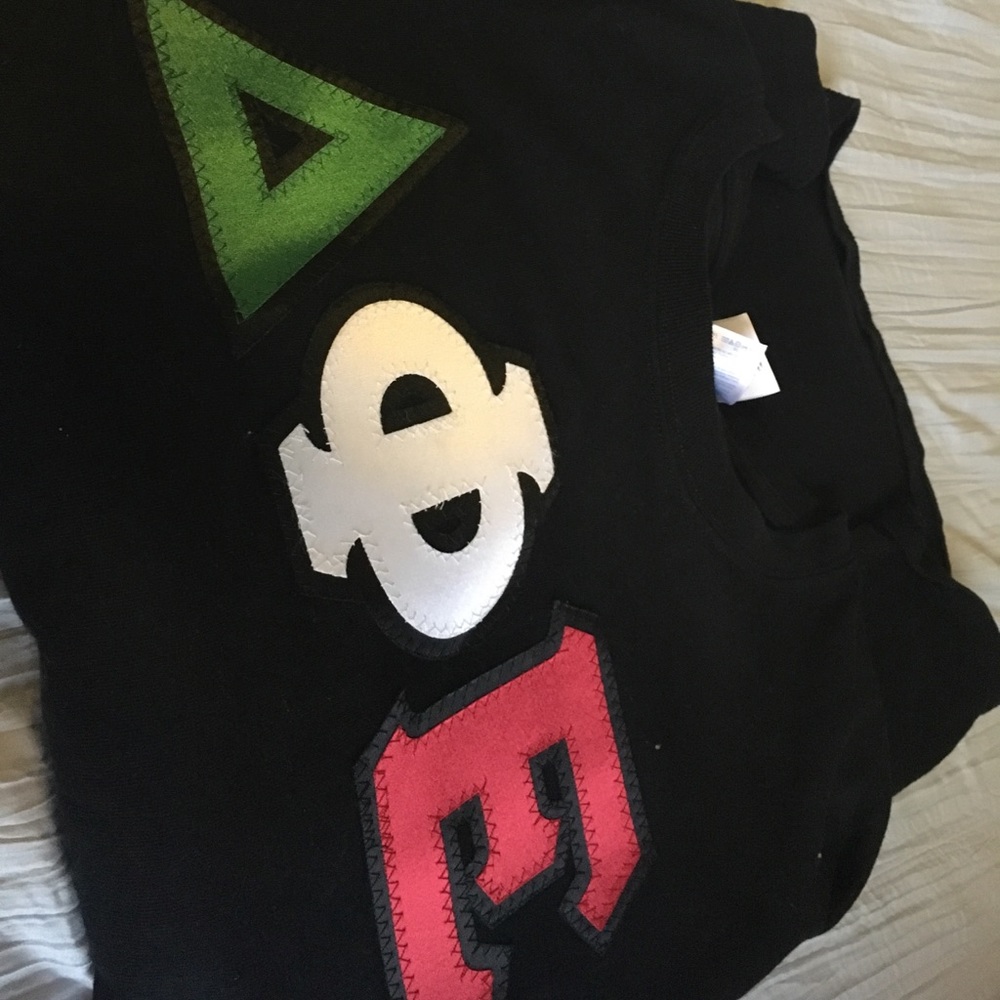 Delta Phi Epsilon (DPhiE) Italian Letters Shirt