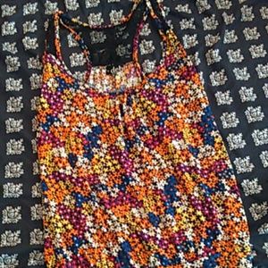 Colorful Flower Tank