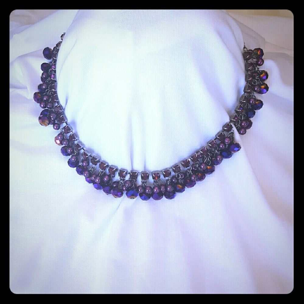 16'-18' Deep Purple Necklace