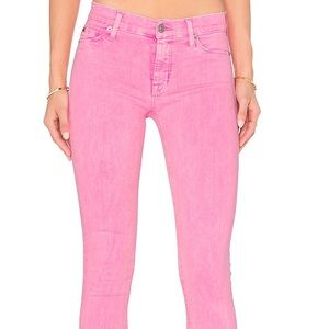 Pink Hudson Jeans