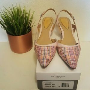 Liz Claiborne flex libra slingbacks