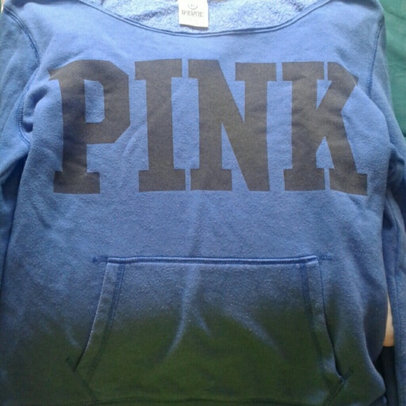 Pink off the shoulder sweater - Picture 3 of 4