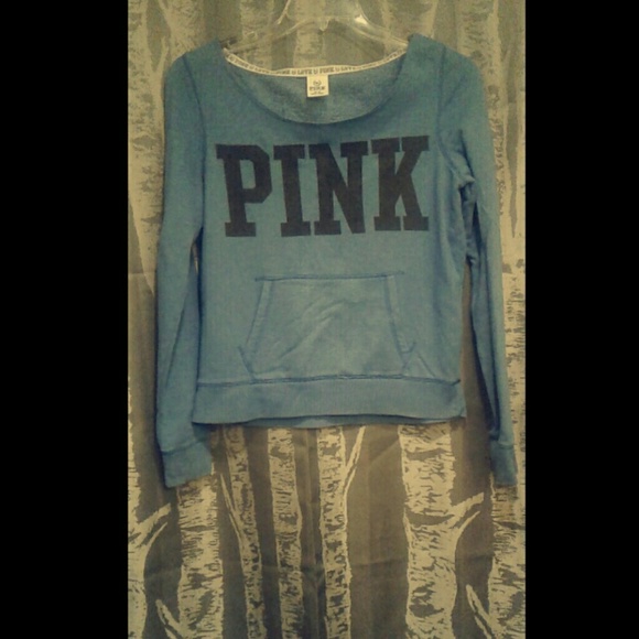 Pink off the shoulder sweater - Picture 2 of 4