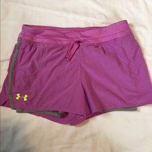 Girls under armour shorts