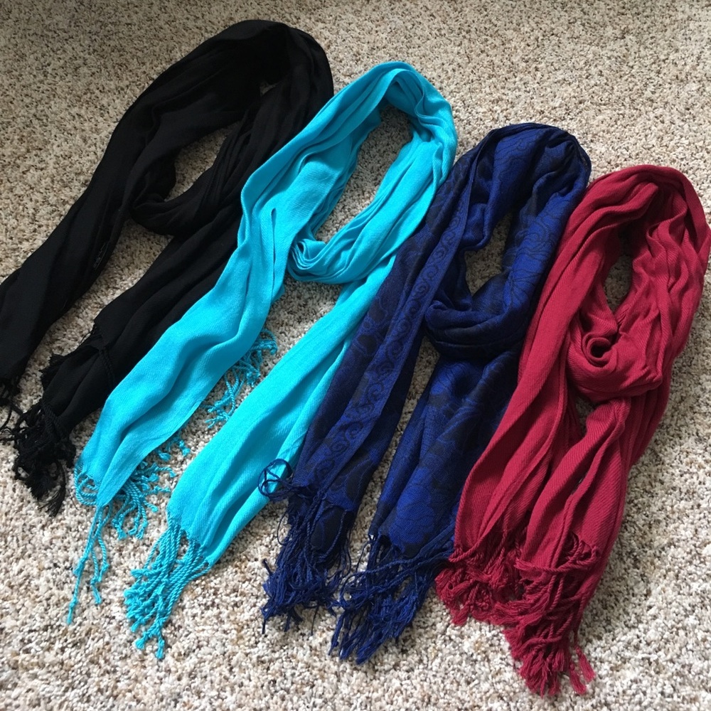 Four scarf bundle