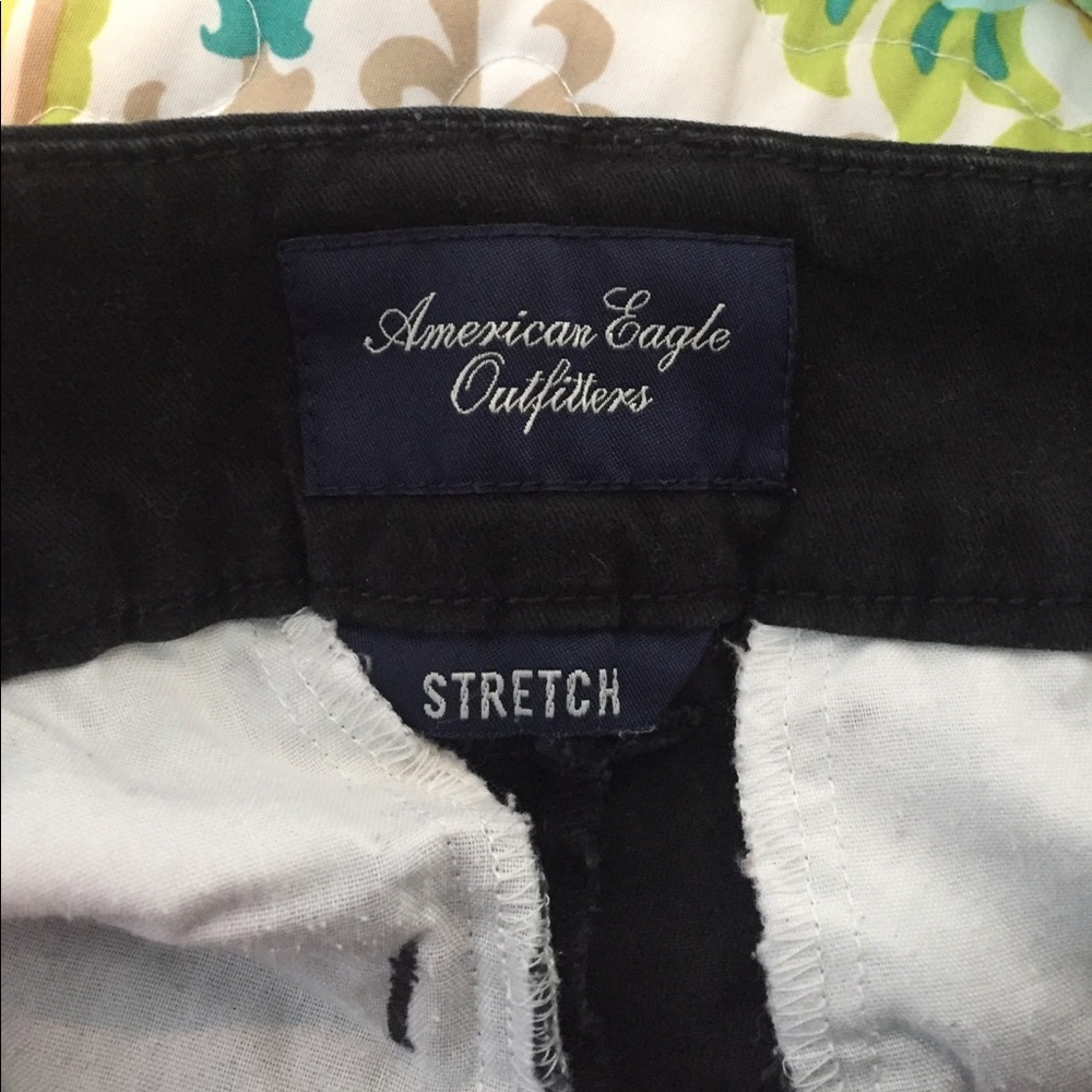 Black AEO Shorts